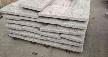 广安芝麻白蘑菇石，自然面