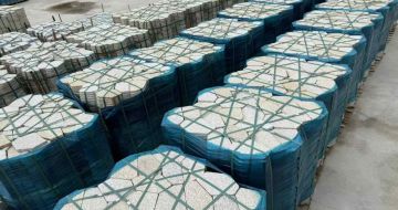 广安黄金麻冰裂纹 碎拼