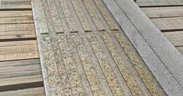 广安黄金麻盲道石 盲条