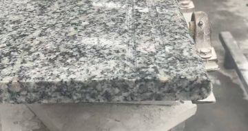 广安芝麻白楼梯踏步 芙蓉白