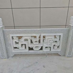 广安芝麻白河道栏杆 桥栏杆