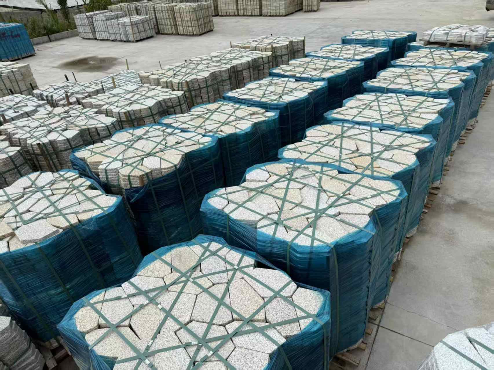 广安黄金麻冰裂纹 碎拼