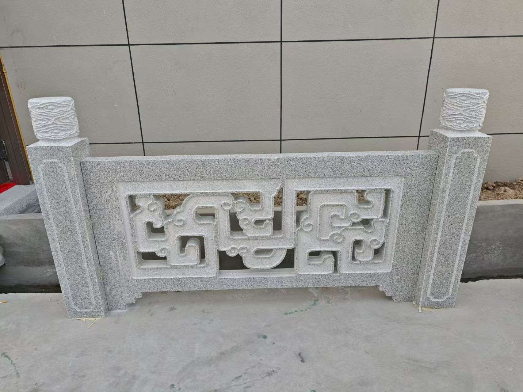 广安芝麻白河道栏杆 桥栏杆