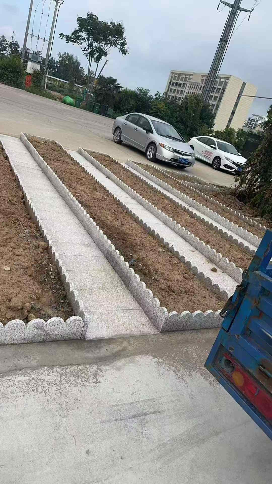 广安芝麻白花边石