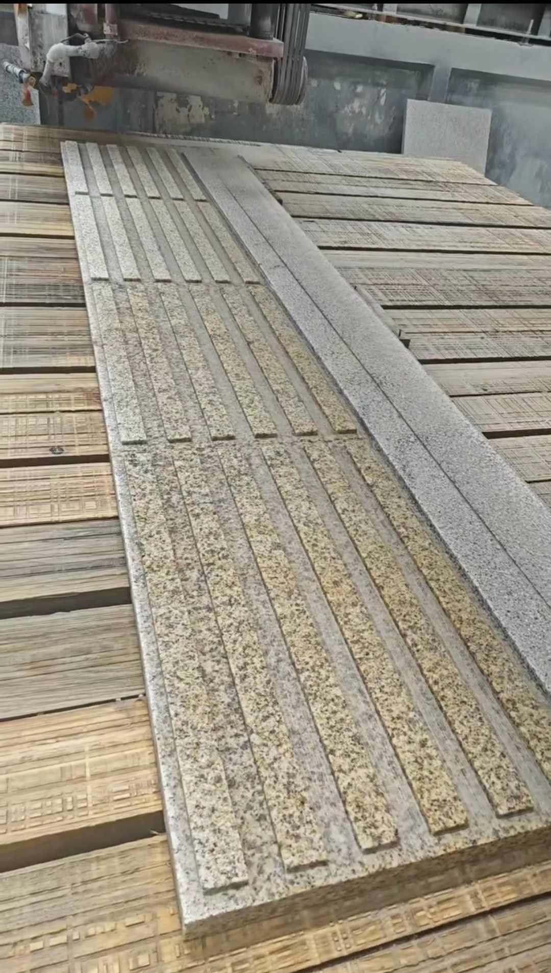 广安黄金麻盲道石 盲条